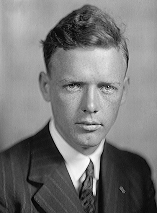 Col. Charles Lindbergh. Photo by Harris & Ewing, c. 1927.