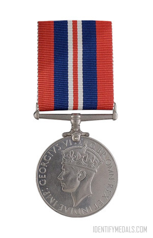 The War Medal 1939-1945 Obverse