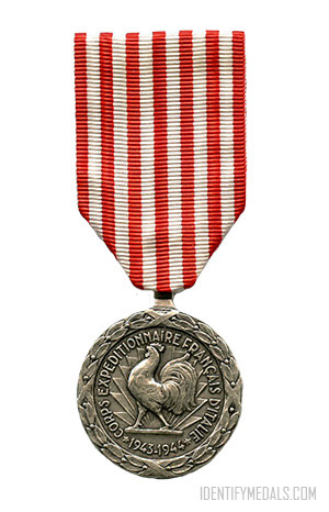 WW2 Medals and Awards: The 1943-1944 Italian Campaign Medal (France)