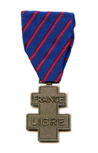 WW2 Medals and Awards: The Commemorative medal for voluntary service in Free France