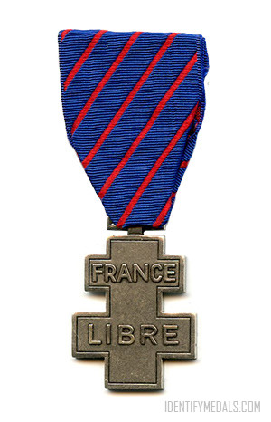 WW2 Medals and Awards: The Commemorative medal for voluntary service in Free France