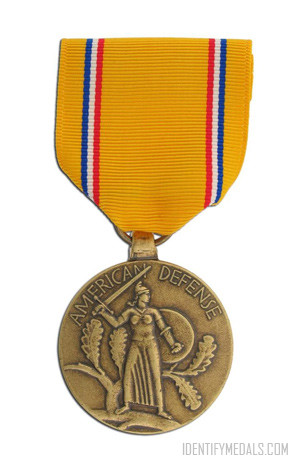 American Medals and Awards: American Defense Service Medal