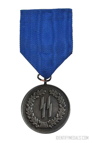 SS Long Service Award 4 Years - Nazi Germany Medals