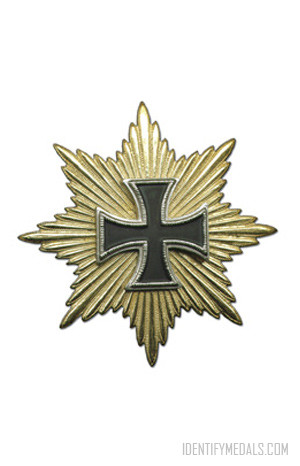 STAR OF THE GRAND CROSS OF THE IRON CROSS GERMAN WWI MEDAL HINDENBURG STAR 