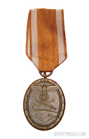 Nazi Germany Medals and Awards: The West Wall Medal
