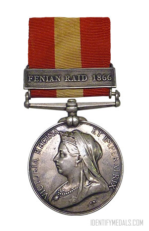 The Canada General Service Medal - British Pre-WW1 Medals