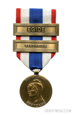 The Medal for the Military Protection of the Territory - French Medals, Badges & Awards Post-WW2