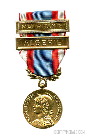 The North Africa Security and Order Medal - French Medals Post-WW2