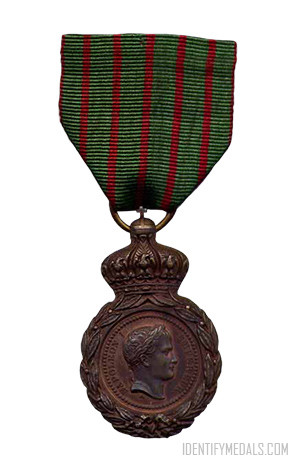 The Saint Helena Medal - French Medals, Badges & Awards Pre-WW1