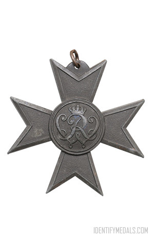 The Merit Cross for War Aid - Kingdom of Prussia (Germany) Medals Pre-WW1