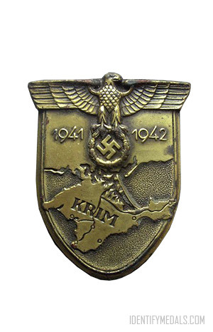 The Crimea Shield - German WW2 Medals, Badges and Awards