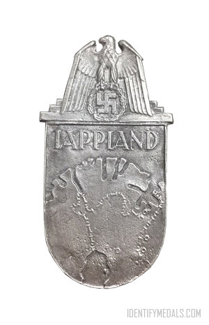 The Lappland Shield - German WW2 Medals, Badges and Awards