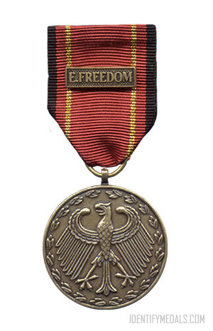 German Armed Forces Deployment Medal - German Medals Post-WW2