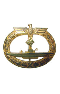 The U-boat War Badge - German WW1 WW2 Medals And Badges
