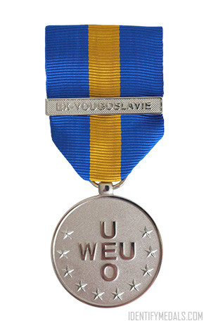 The Western European Union Mission Service Medal - Spanish Medals, Badges & Awards Post-WW2