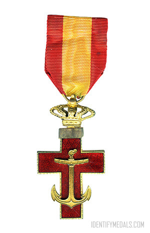 The Crosses of Naval Merit (Spain) - Spanish Medals, Badges & Awards Pre-WW1