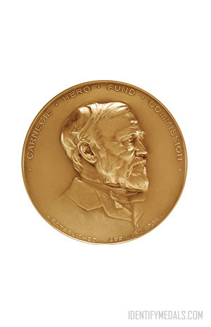 The Carnegie Hero Fund Medal - Dutch Medals, Badges & Awards Pre-WW1