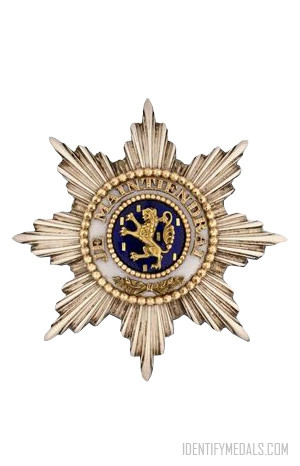 The Order of the Gold Lion of the House of Nassau - Dutch Medals, Badges & Awards Pre-WW1