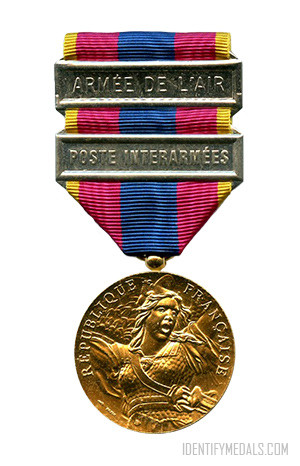 The National Defense Medal - French Medals, Badges & Awards Post-WW2