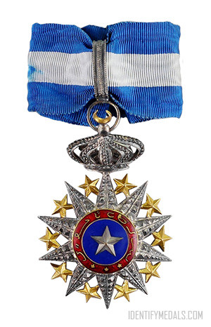 The Order of Nichan El-Anouar (Order of the Light) - French Medals, Badges & Awards Pre-WW1