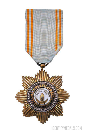 The Order of the Star of Anjouan - French Medals, Badges & Awards Pre-WW1