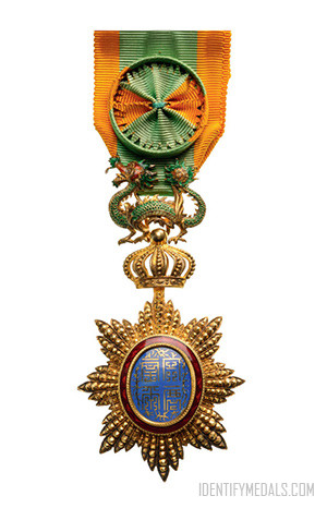 The Order of the Dragon of Annam - French Medals, Badges & Awards Pre-WW1