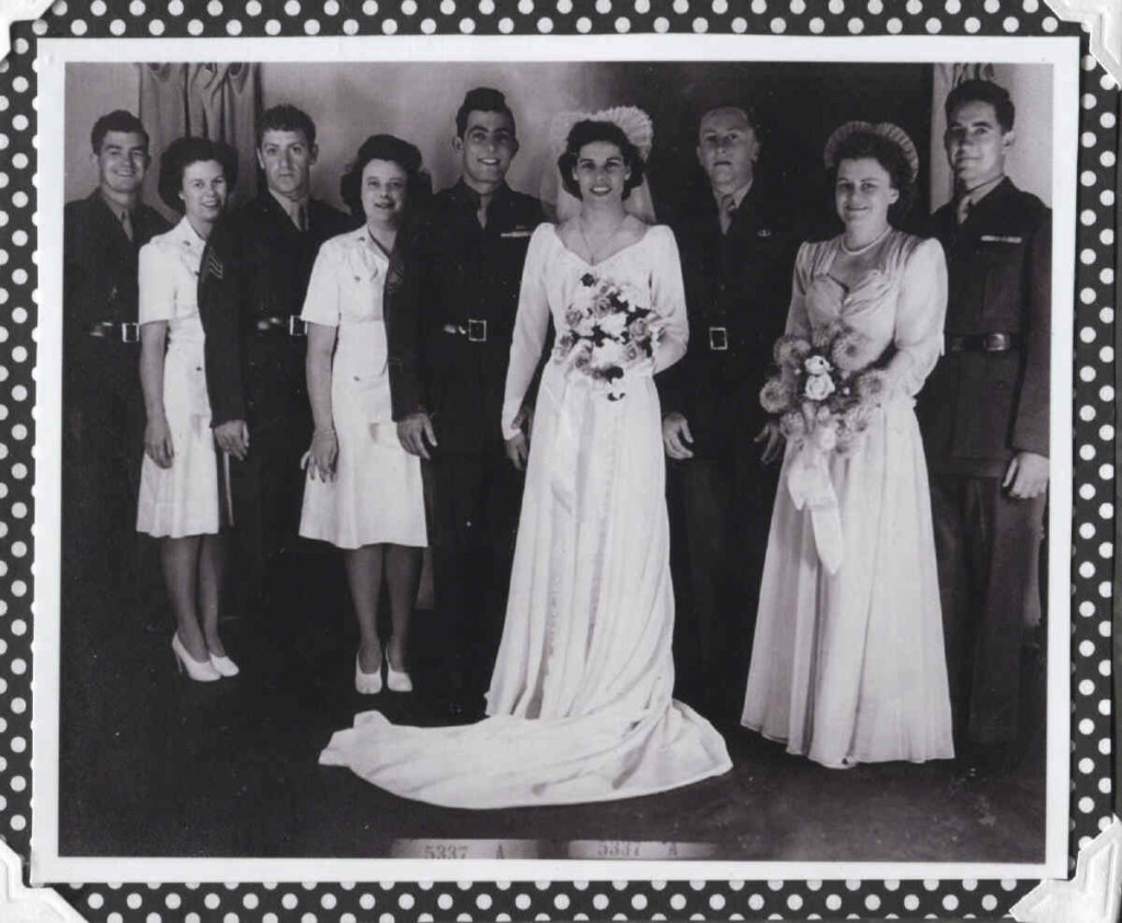 Wedding of John Basilone and Lena Riggi