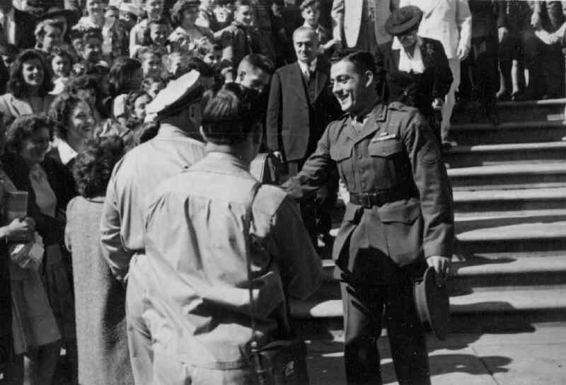 The 1943 Welcome Home Parade.