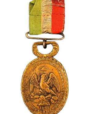 The Defense of Puebla Medal (1833)
