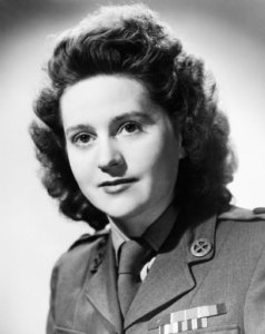 Lieutenant Odette Marie-Céline Sansom (1912-1995), George Cross, MBE. Odette Sansom served as a courier with F Section, Special Operations Executive.