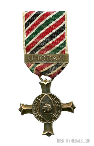 Kenyan Medals: Uhodari Medal.