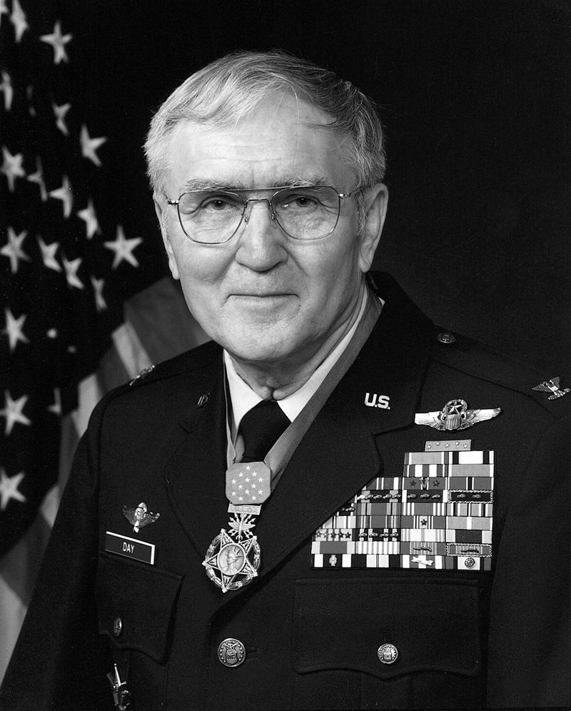 Brigadier General (then Colonel) Bud Day. Source: Wikipedia.