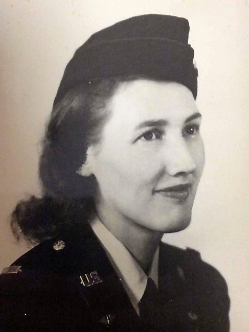 Lt. Ellen Ainsworth pictured in her uniform in this undated photograph.