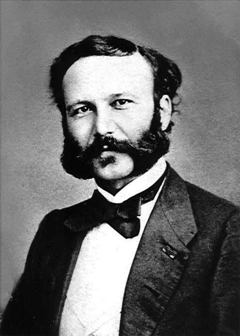 Henry Dunant (1828–1910), Swiss philanthropist and co-founder of the International Committee of the Red Cross; Nobel Peace Prize laureate 1901