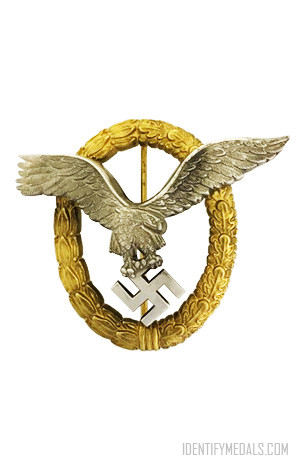 The Pilot/Observer Badge of the Luftwaffe