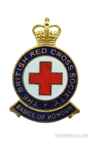 The British Red Cross Badge of Honour - Red Cross Medals & Awards
