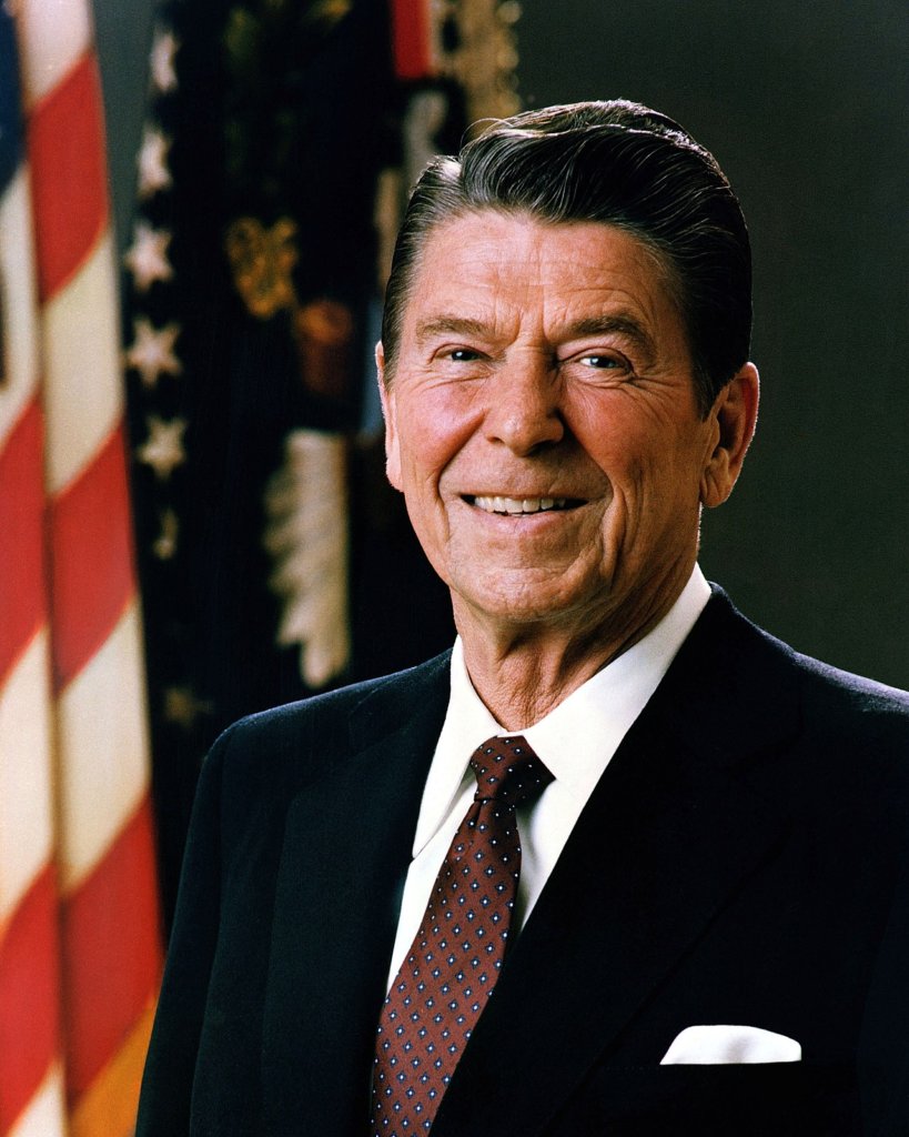 Official Portrait of President Reagan