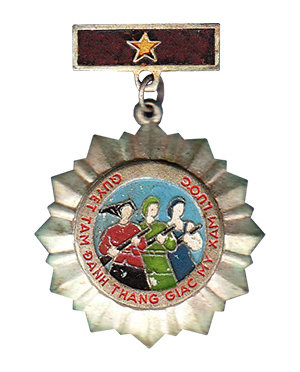 The Defeat American Aggression Badge