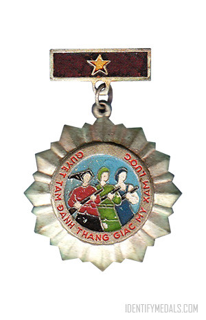 The Defeat American Aggression Badge