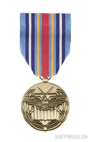 One War on Terror WOT Expeditionary Military Award medal with ribbon bar GTC 