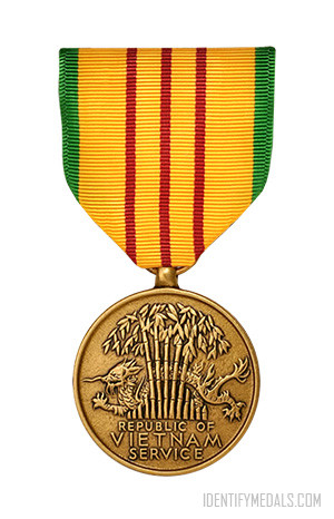 United States Military Medals Post WW2 - The Vietnam Service Medal