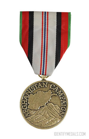 Military Medals - United States - The Afghanistan Campaign Medal (USA)