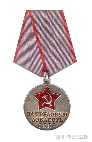 USSR & Russian Medals and Awards - The Medal for Labour Valour