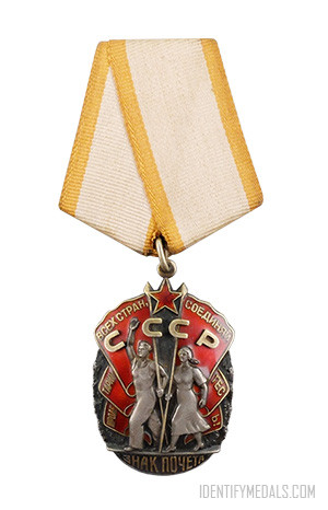 USSR & Russian Medals and Awards - The Order of the Badge of Honour