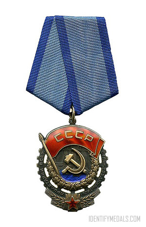 USSR & Russian Medals and Awards - The Order of the Red Banner of Labour