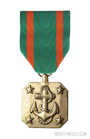 Ameriucan Post-WW2 Medals - The Achievement Medal - Navy and Marine Corps