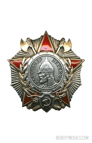 USSR & Russia Medals - The Order of Alexander Nevsky