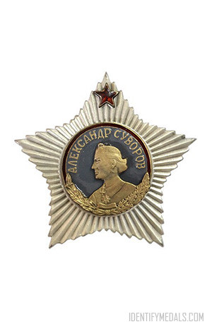 USSR & Russia Medals - The Order of Suvorov