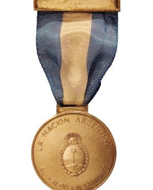 The Argentine Nation to the Valour in Combat Medal