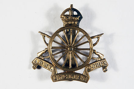 Army Cyclist Corps Badge Of Honour